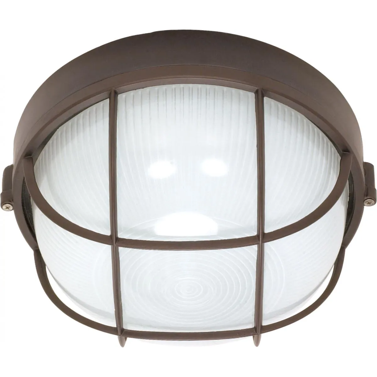 10 In. Outdoor Bulkhead Frosted Light