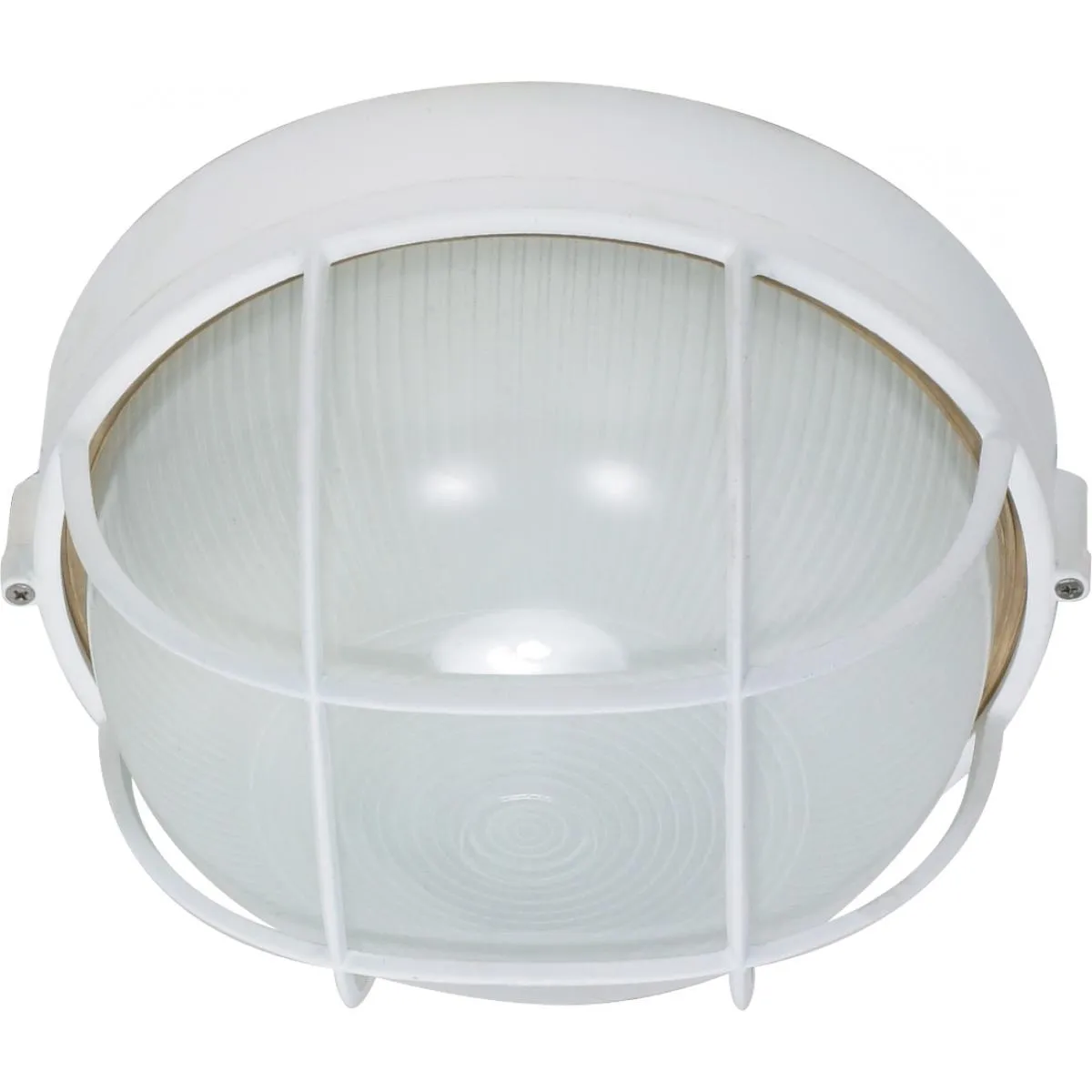 10 In. Outdoor Bulkhead Frosted Light