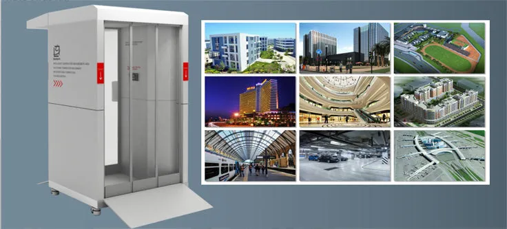 2020 UV Automatic Mobile Booth Portable Disinfection Tunnel