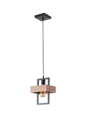268A Pendant Light in Black