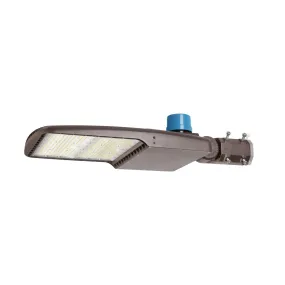 300W LED Parking Lot Light - Split Fit Mount - 42,000lm - 100/277VAC - Photocell - 5000K - DLC 5.1