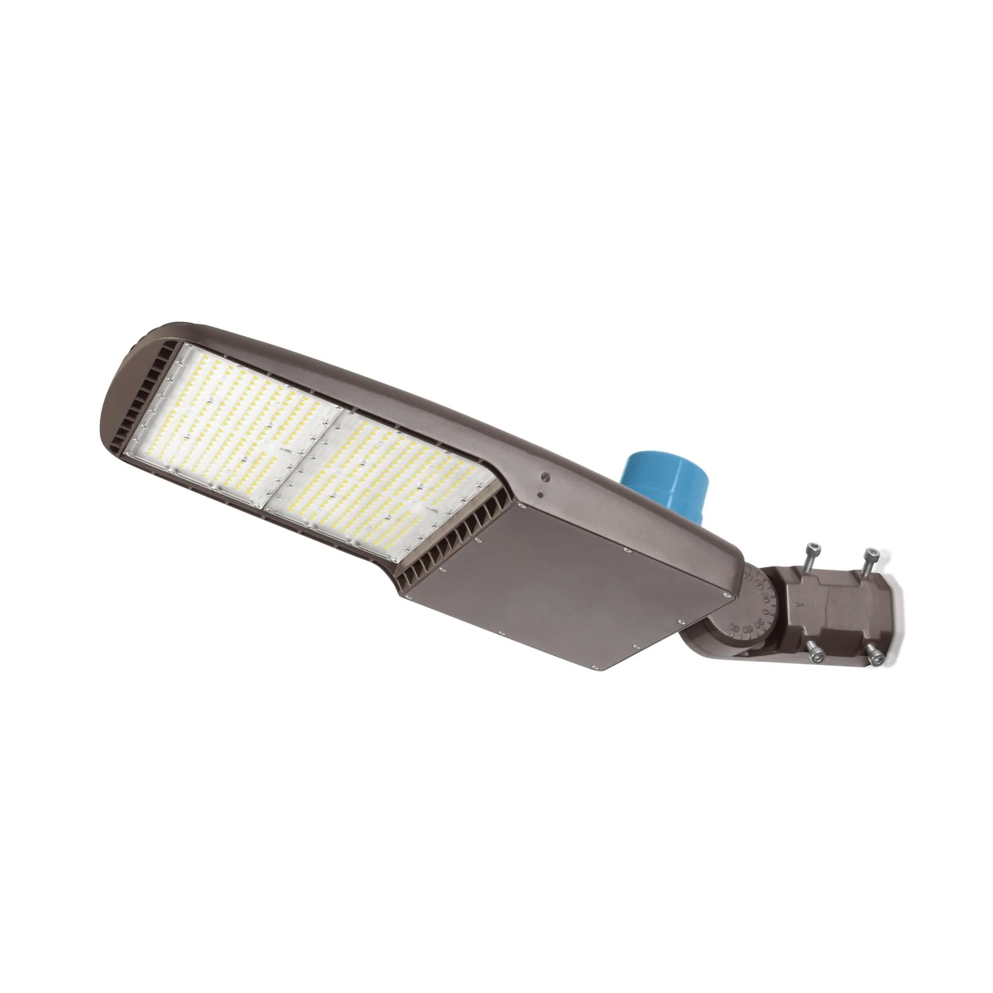 300W LED Parking Lot Light - Split Fit Mount - 42,000lm - 100/277VAC - Photocell - 5000K - DLC 5.1