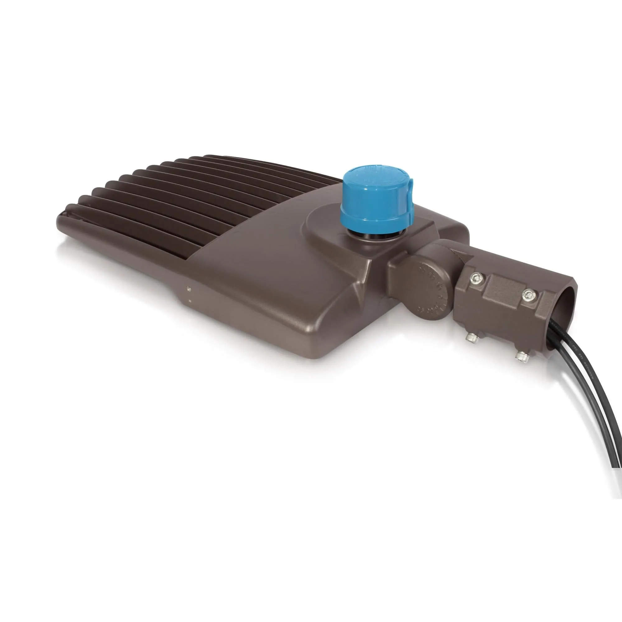 300W LED Parking Lot Light - Split Fit Mount - 42,000lm - 100/277VAC - Photocell - 5000K - DLC 5.1