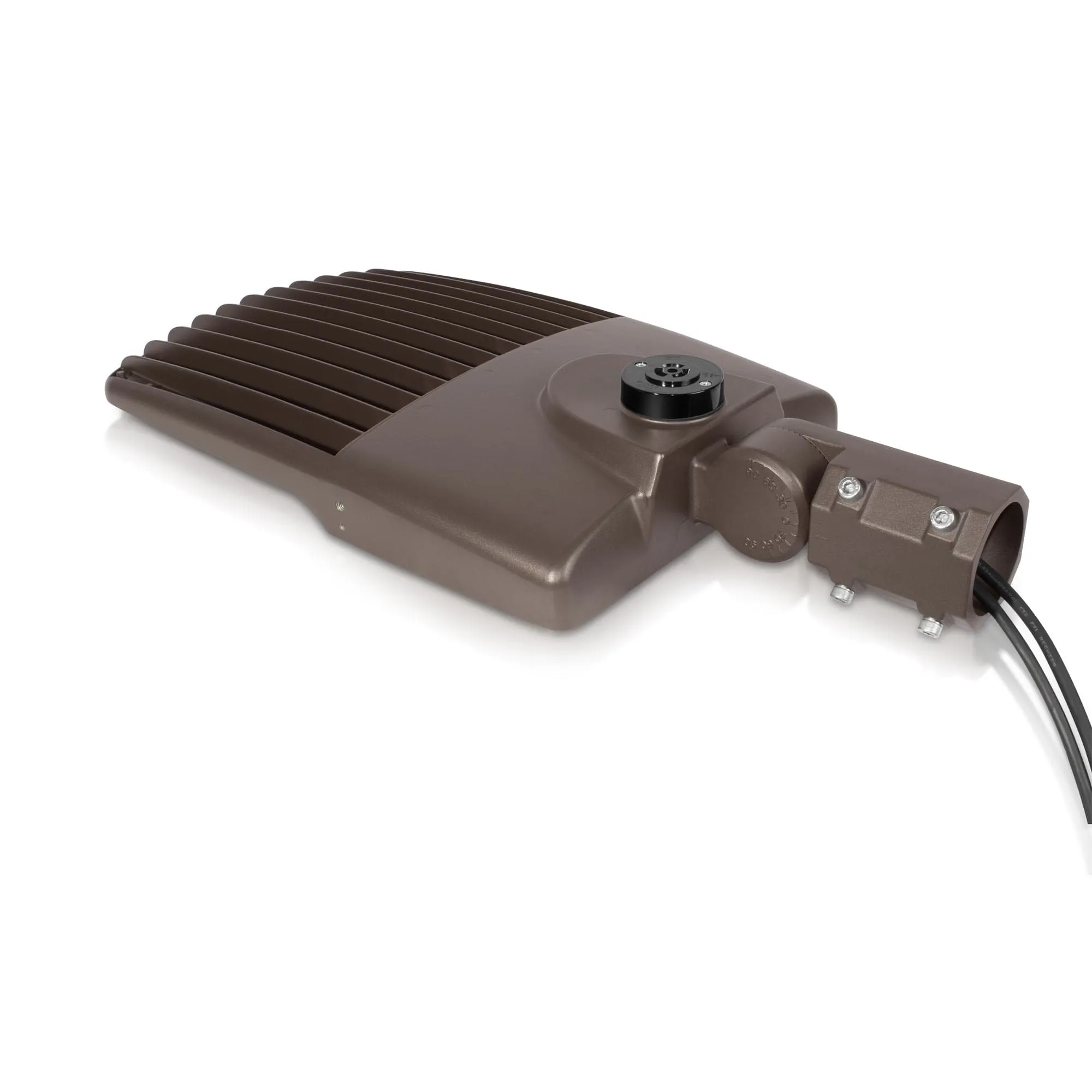 300W LED Parking Lot Light - Split Fit Mount - 42,000lm - 100/277VAC - Photocell - 5000K - DLC 5.1