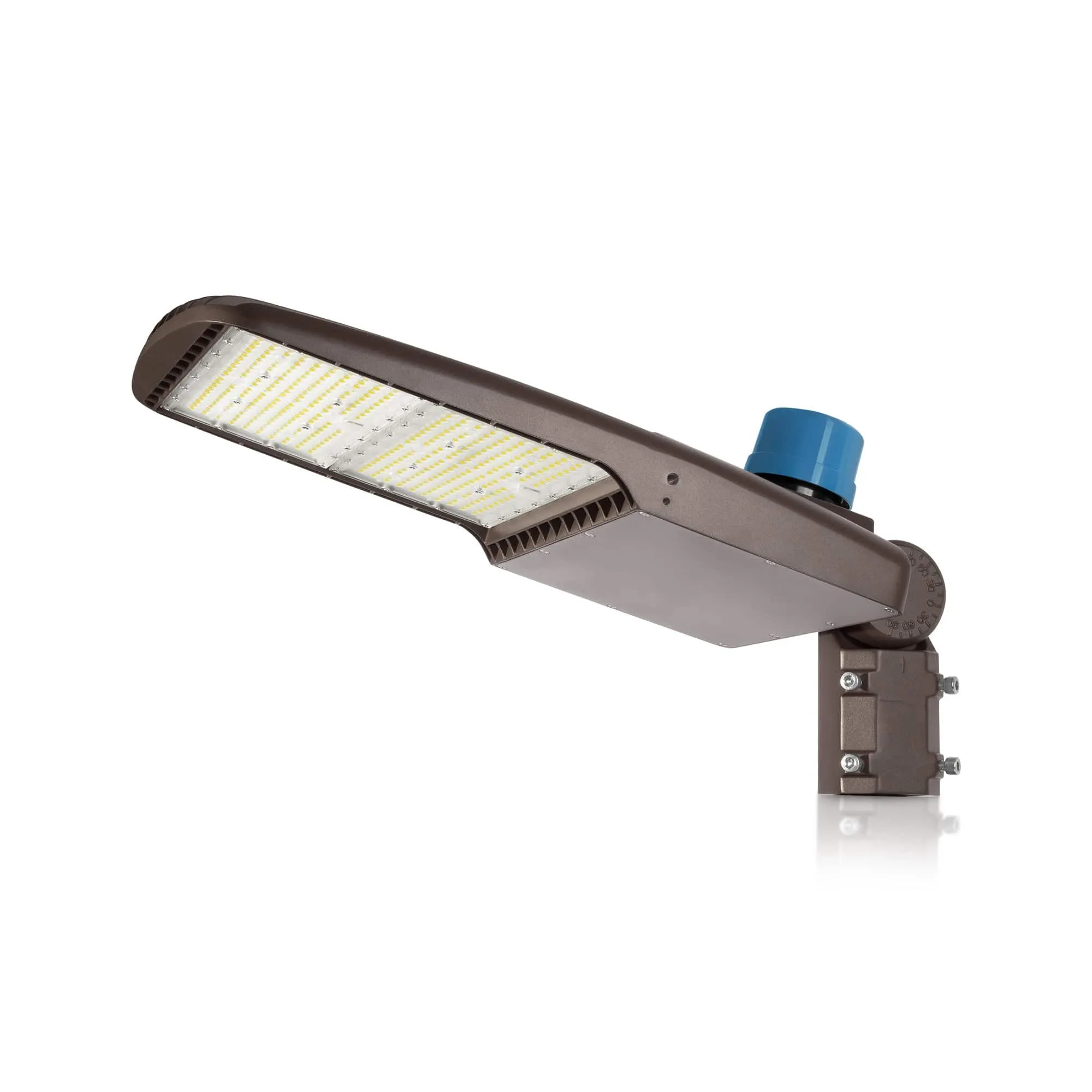 300W LED Parking Lot Light - Split Fit Mount - 42,000lm - 100/277VAC - Photocell - 5000K - DLC 5.1