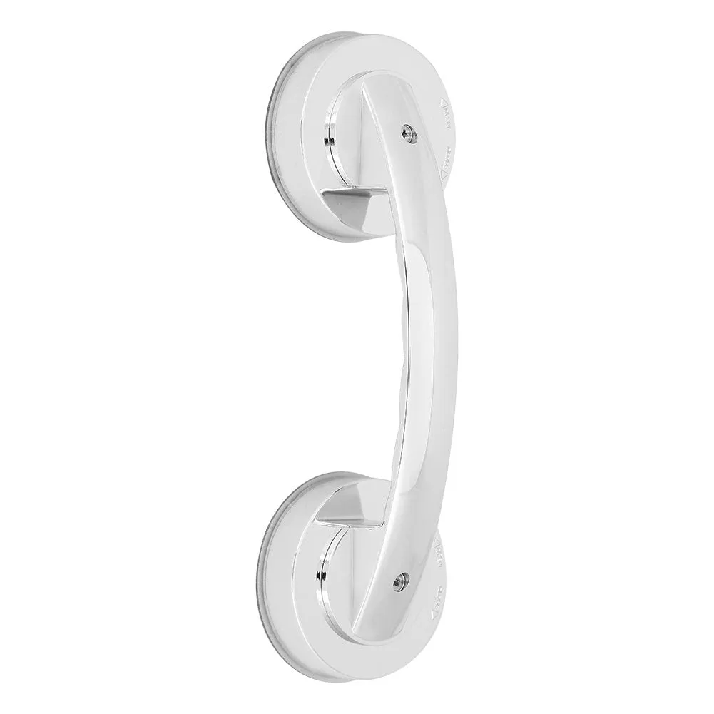 8 Inch Shower Grab Bar, No-Slip Handrail Bath Grab Bar with Super Strong Suction Cup, Balance Handrail Shower Assist for Shower Room and Bathroom