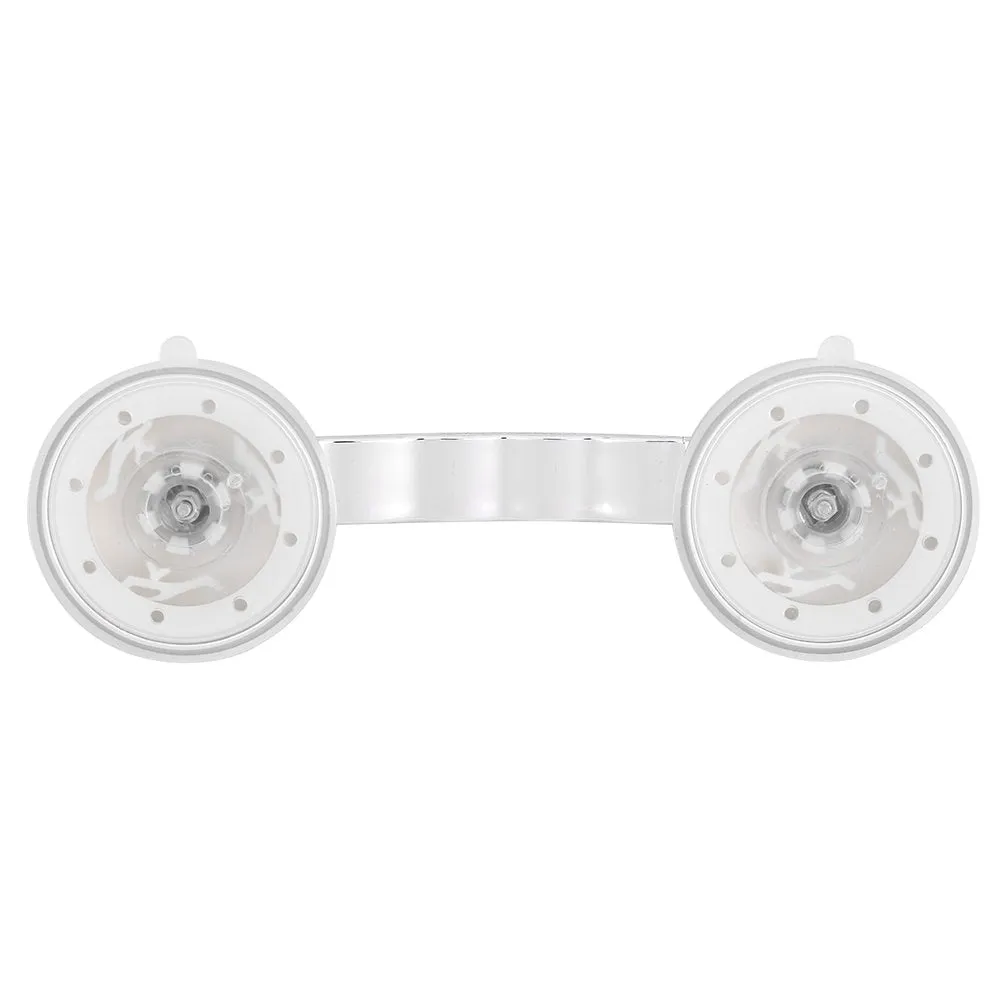 8 Inch Shower Grab Bar, No-Slip Handrail Bath Grab Bar with Super Strong Suction Cup, Balance Handrail Shower Assist for Shower Room and Bathroom
