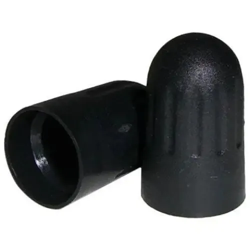 AA Black TPMS Valve Cap For Snap-In Valve (100/Bag)