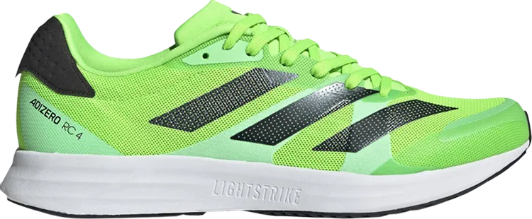 Adidas Adizero RC 4 'Solar Green Black' sneakers, green