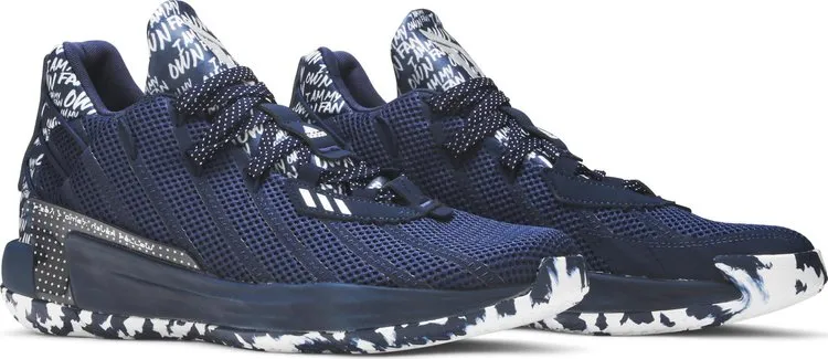 Adidas Dame 7 'I Am My Own Fan - Collegiate Navy' Sneakers, Blue