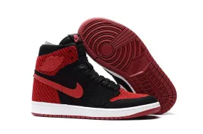 Air Jordan 1 Flyknit Bred Black/Varsity Red-White