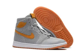 Air Jordan 1 Flyknit Wolf Grey