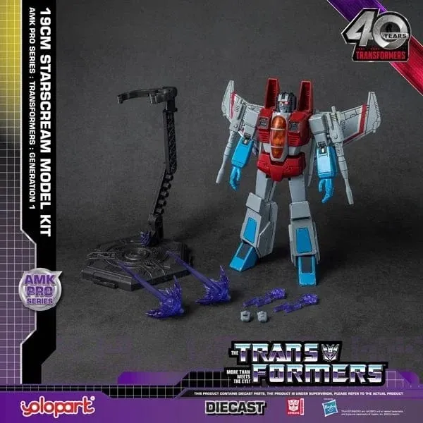 AMK PRO Series Transformers G1 Starscream Model Kit