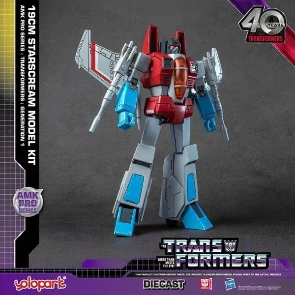 AMK PRO Series Transformers G1 Starscream Model Kit