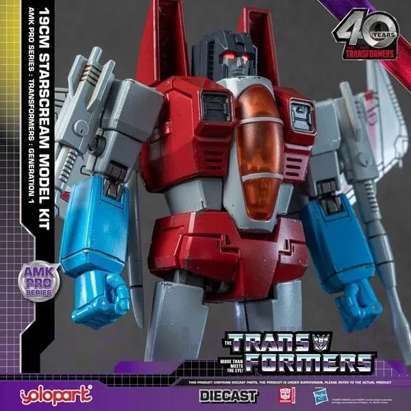 AMK PRO Series Transformers G1 Starscream Model Kit