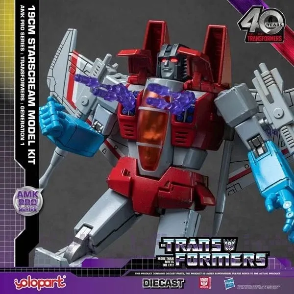 AMK PRO Series Transformers G1 Starscream Model Kit