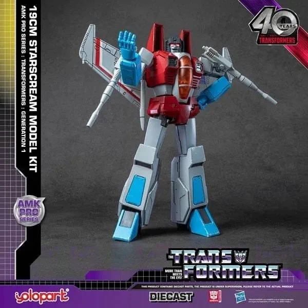 AMK PRO Series Transformers G1 Starscream Model Kit