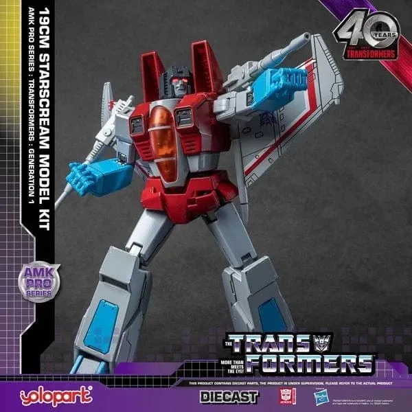 AMK PRO Series Transformers G1 Starscream Model Kit