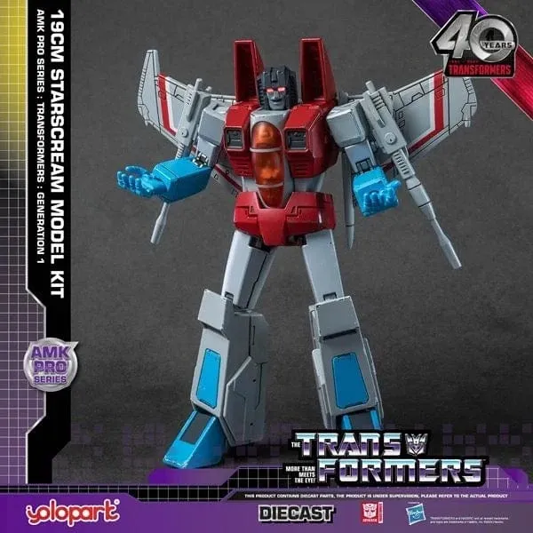 AMK PRO Series Transformers G1 Starscream Model Kit
