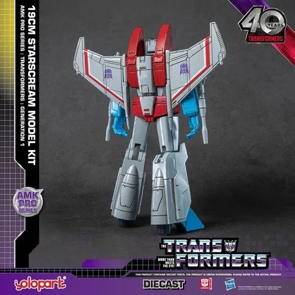 AMK PRO Series Transformers G1 Starscream Model Kit
