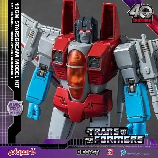 AMK PRO Series Transformers G1 Starscream Model Kit