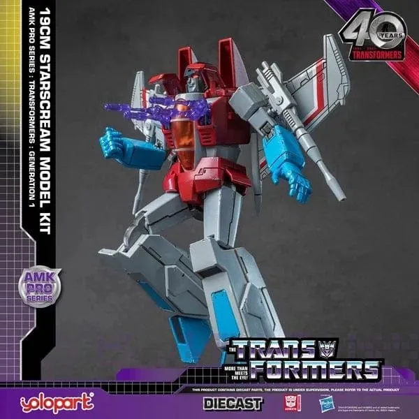 AMK PRO Series Transformers G1 Starscream Model Kit