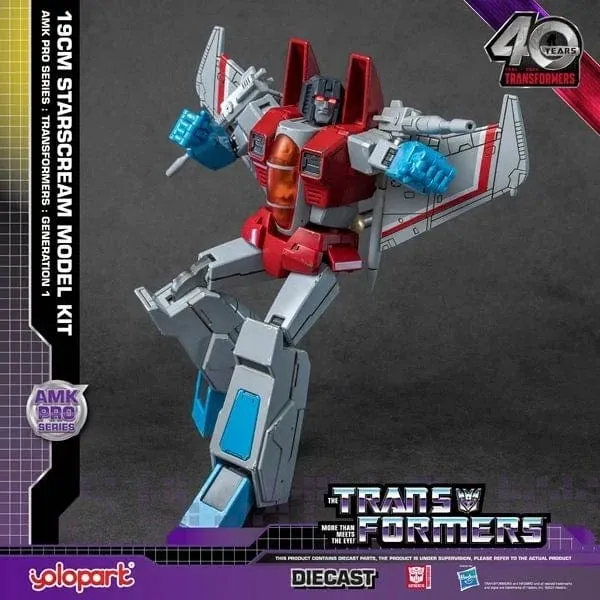 AMK PRO Series Transformers G1 Starscream Model Kit