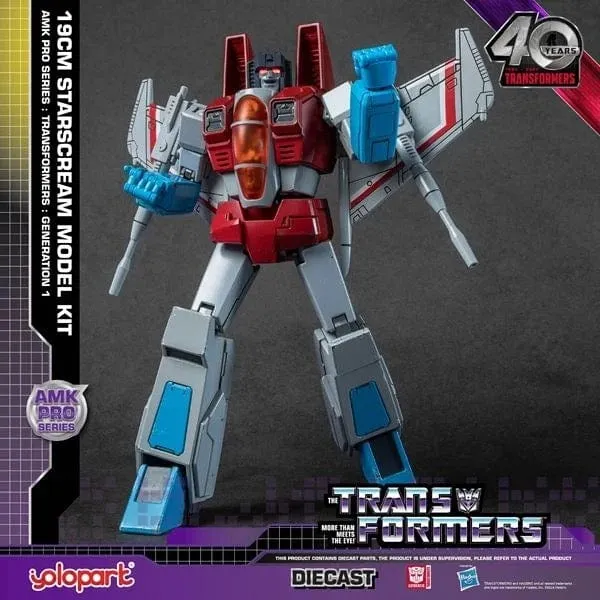 AMK PRO Series Transformers G1 Starscream Model Kit