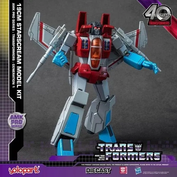 AMK PRO Series Transformers G1 Starscream Model Kit