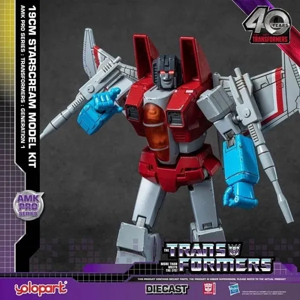 AMK PRO Series Transformers G1 Starscream Model Kit