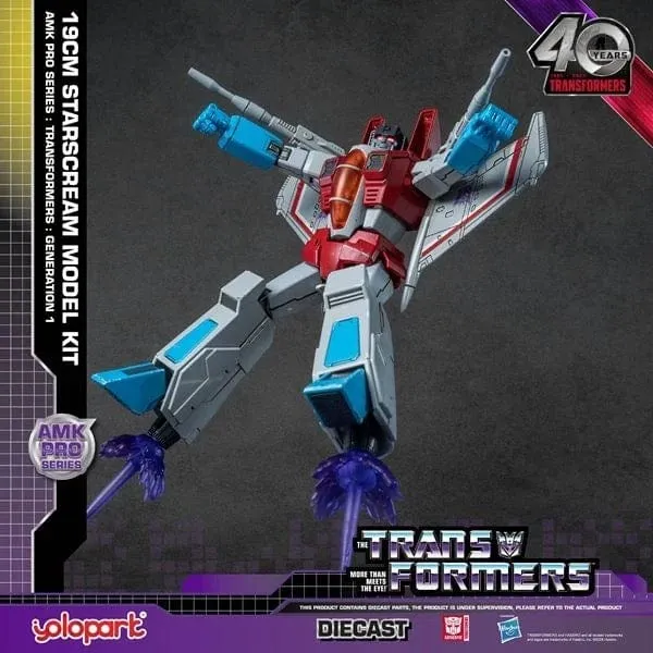 AMK PRO Series Transformers G1 Starscream Model Kit