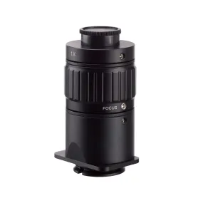 AmScope 1X Magnification C-mount Camera Adapter for ZM-series Trinocular Microscopes