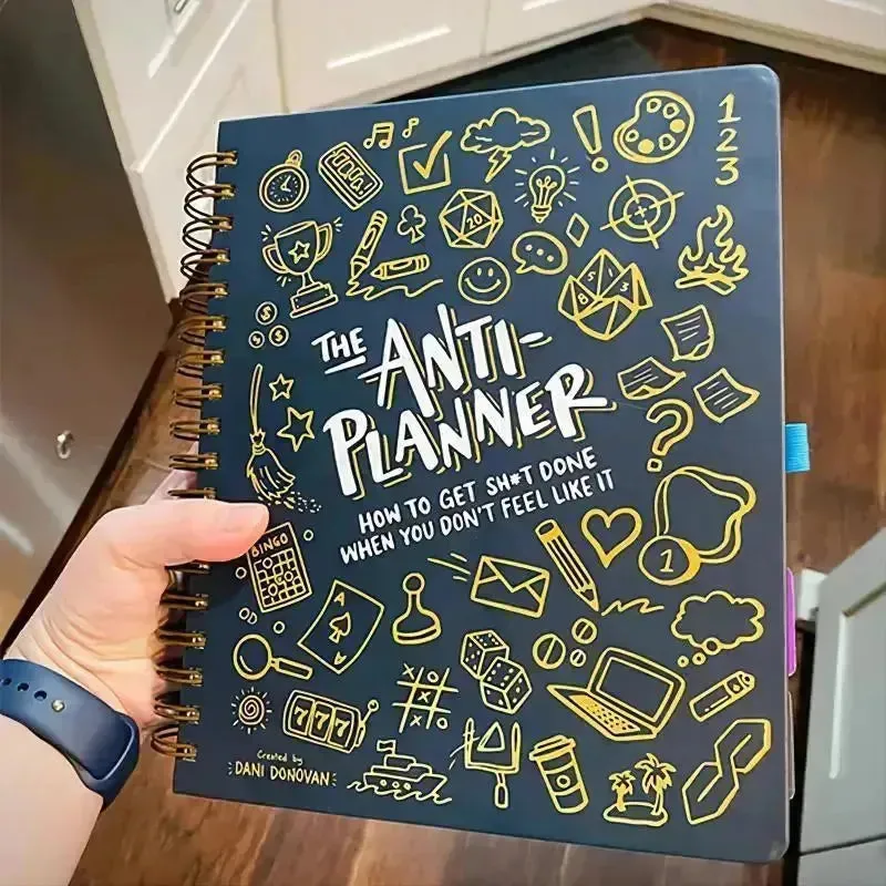 Anti-Procrastination Planner Notebook
