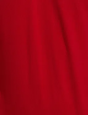 Arrow Sports Solid Polo T-Shirt Red