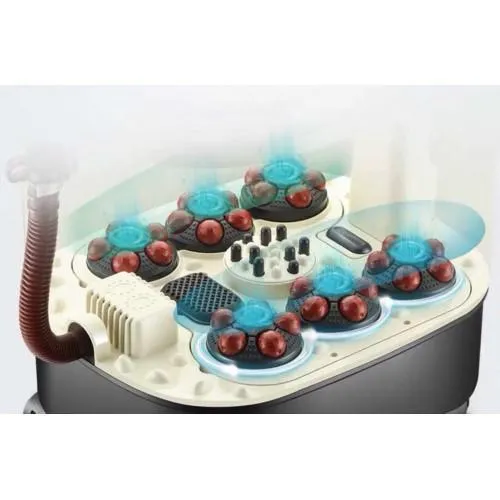 Automatic Multifunction Massaging Foot Spa Small Size Health Massage Foot Bath