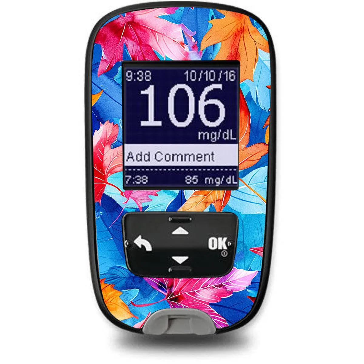 Autumn Leaves for the Accu-Chek Guide Glucometer