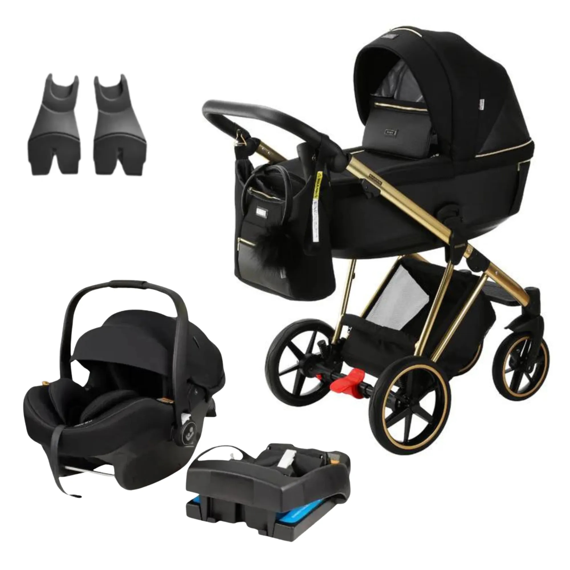 Bambini Geneva Modern Pram & Maxi Cosi Mico 12LX Capsule With Base