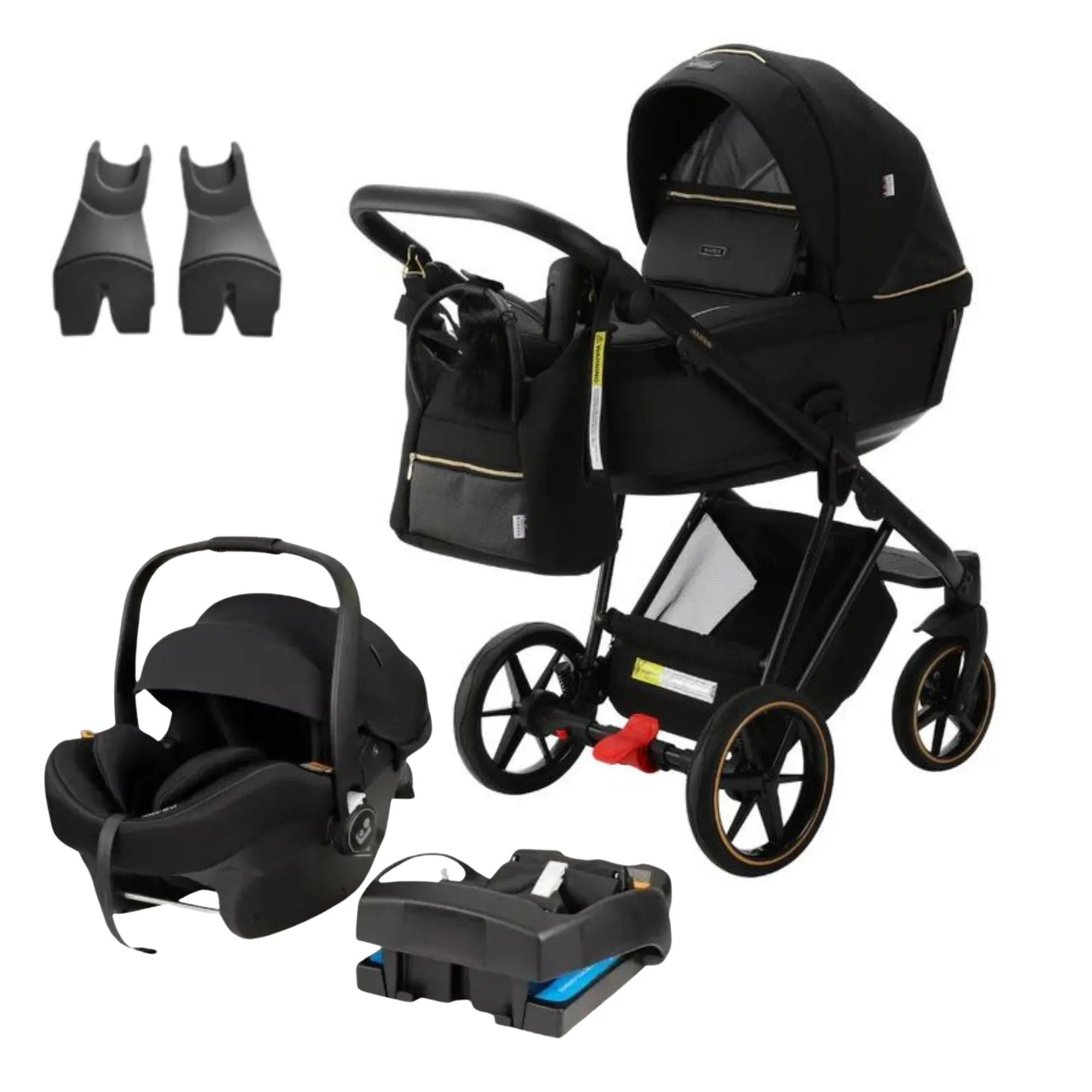 Bambini Geneva Modern Pram & Maxi Cosi Mico 12LX Capsule With Base