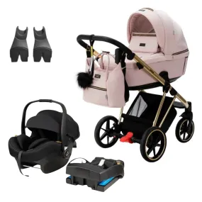 Bambini Geneva Modern Pram & Maxi Cosi Mico 12LX Capsule With Base