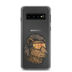 Bear Mullet Samsung Case - Clear