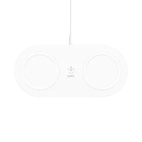 Belkin BOOST CHARGE Dual 15W Wireless Charging Pad Universally compatible