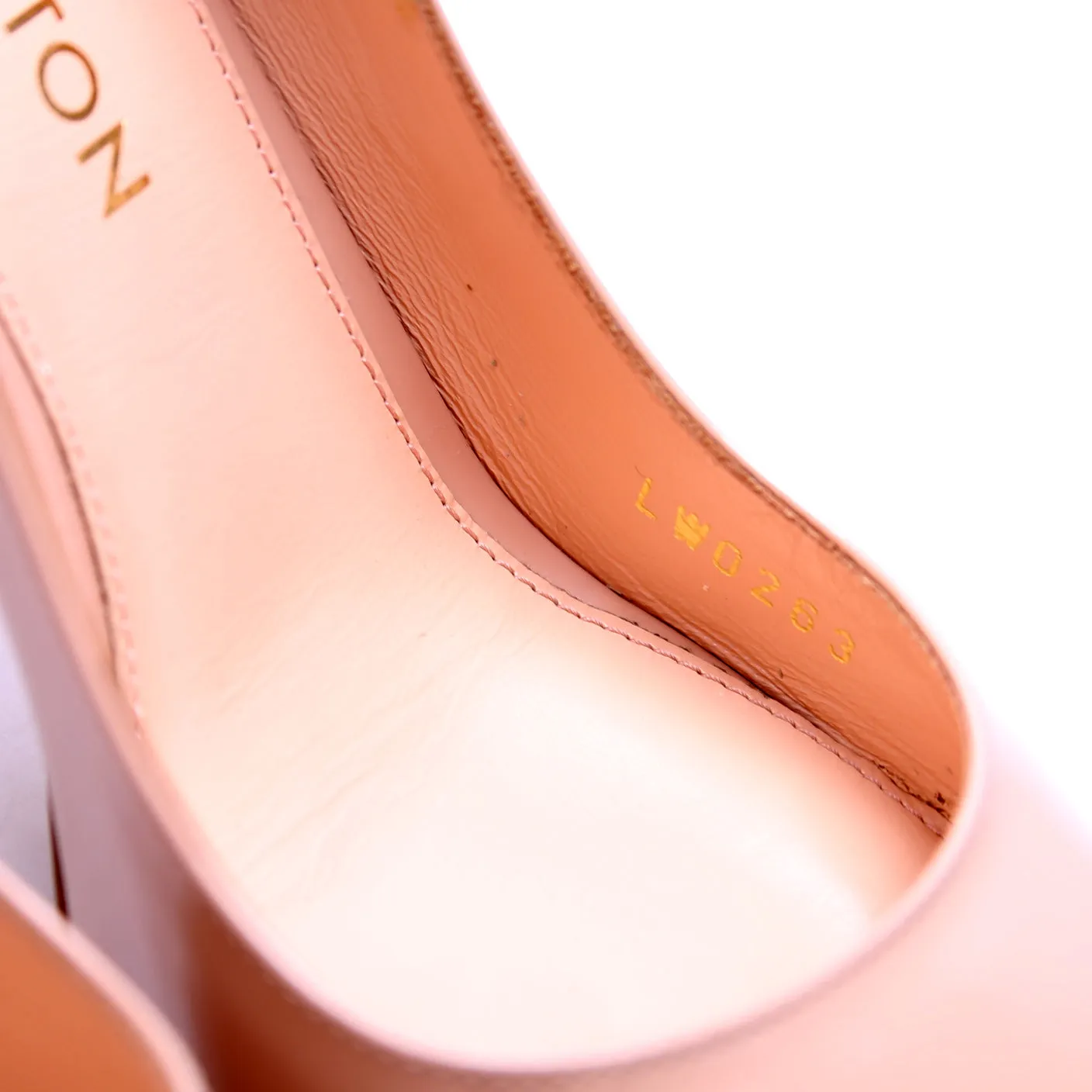 Blossom Patent Pumps Size 38.5 Nude