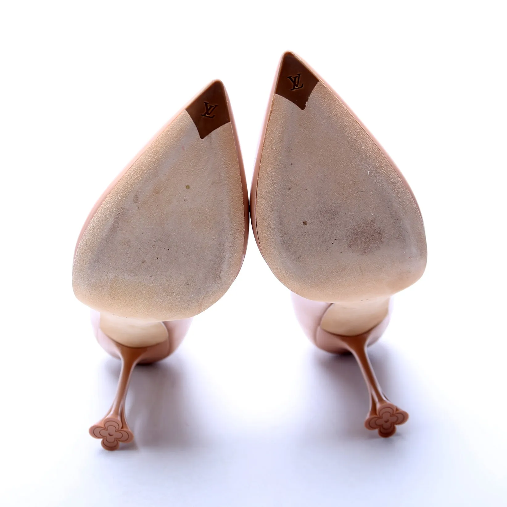 Blossom Patent Pumps Size 38.5 Nude