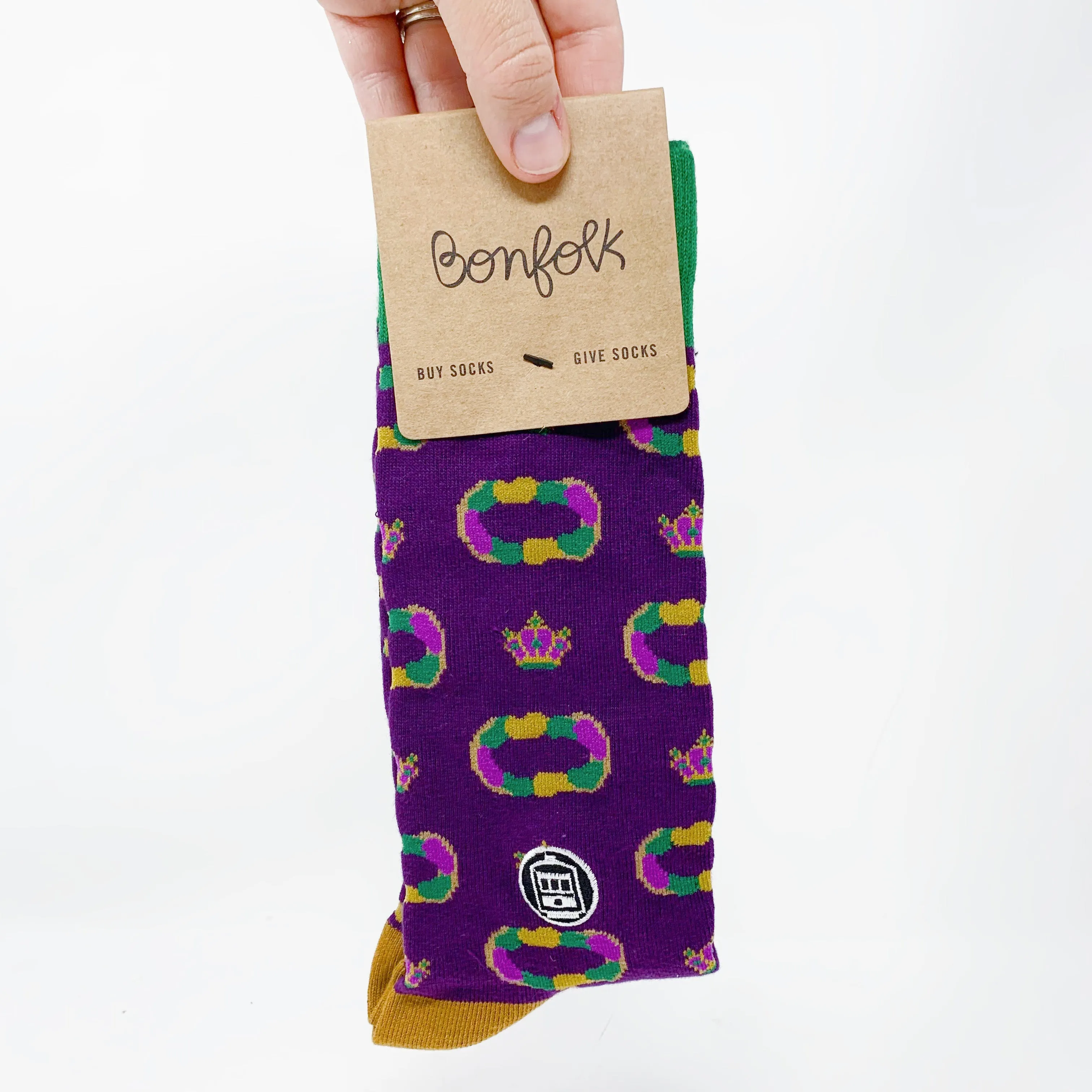 Bonfolk - King Cake Socks