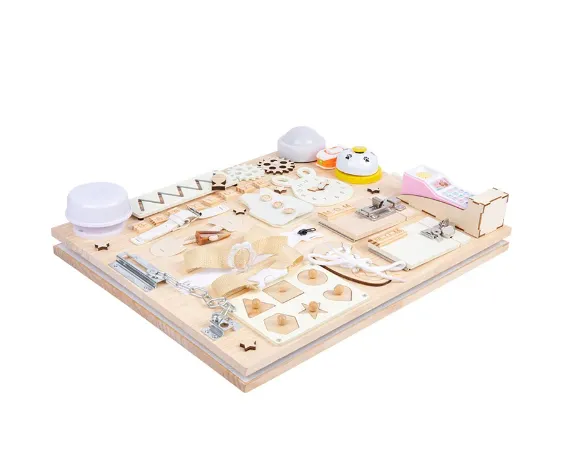 Busy Board Sensory Board And White Board 2 In 1 For Toddlers - Batteries Include