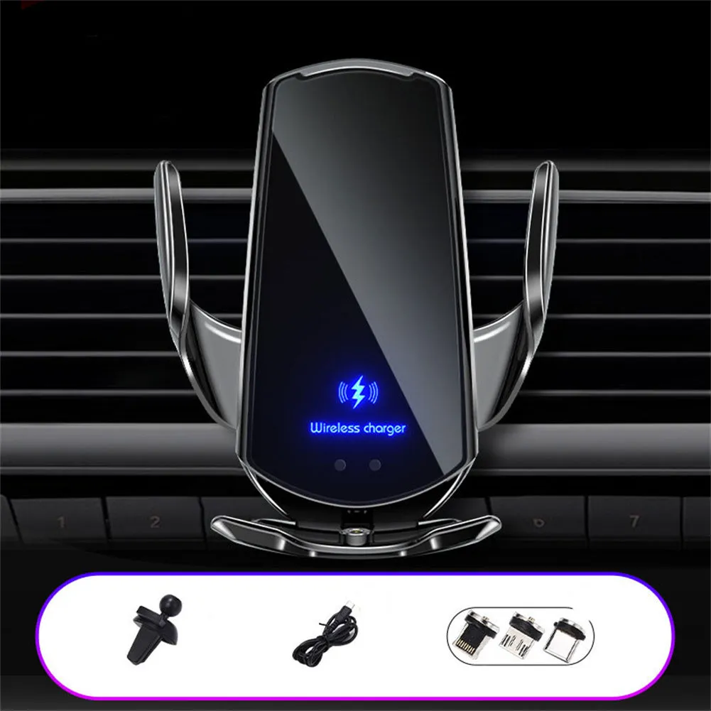 Car Wireless Charger Phone Bracket Navigation Fixing Frame Fast