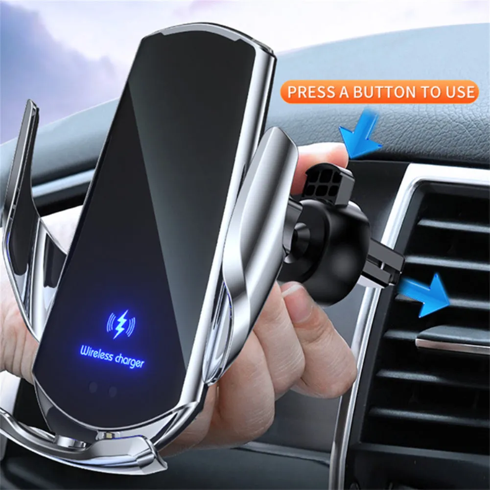 Car Wireless Charger Phone Bracket Navigation Fixing Frame Fast