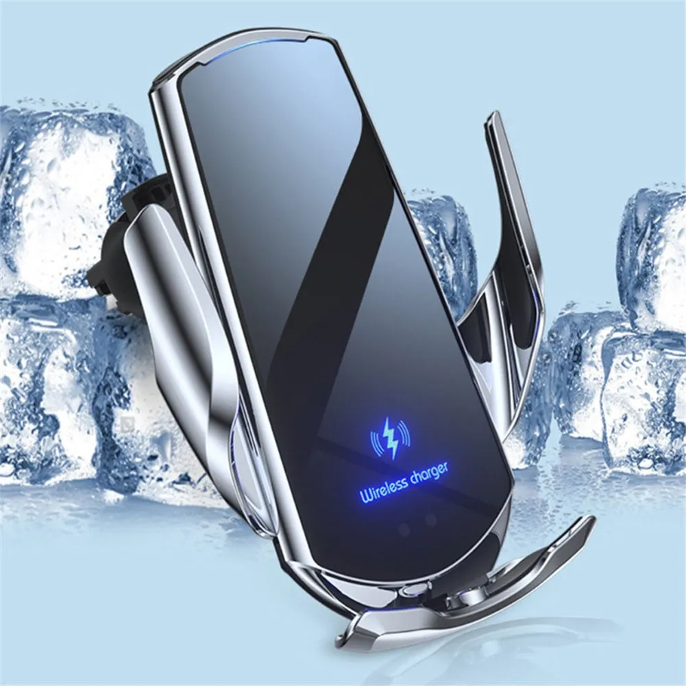 Car Wireless Charger Phone Bracket Navigation Fixing Frame Fast