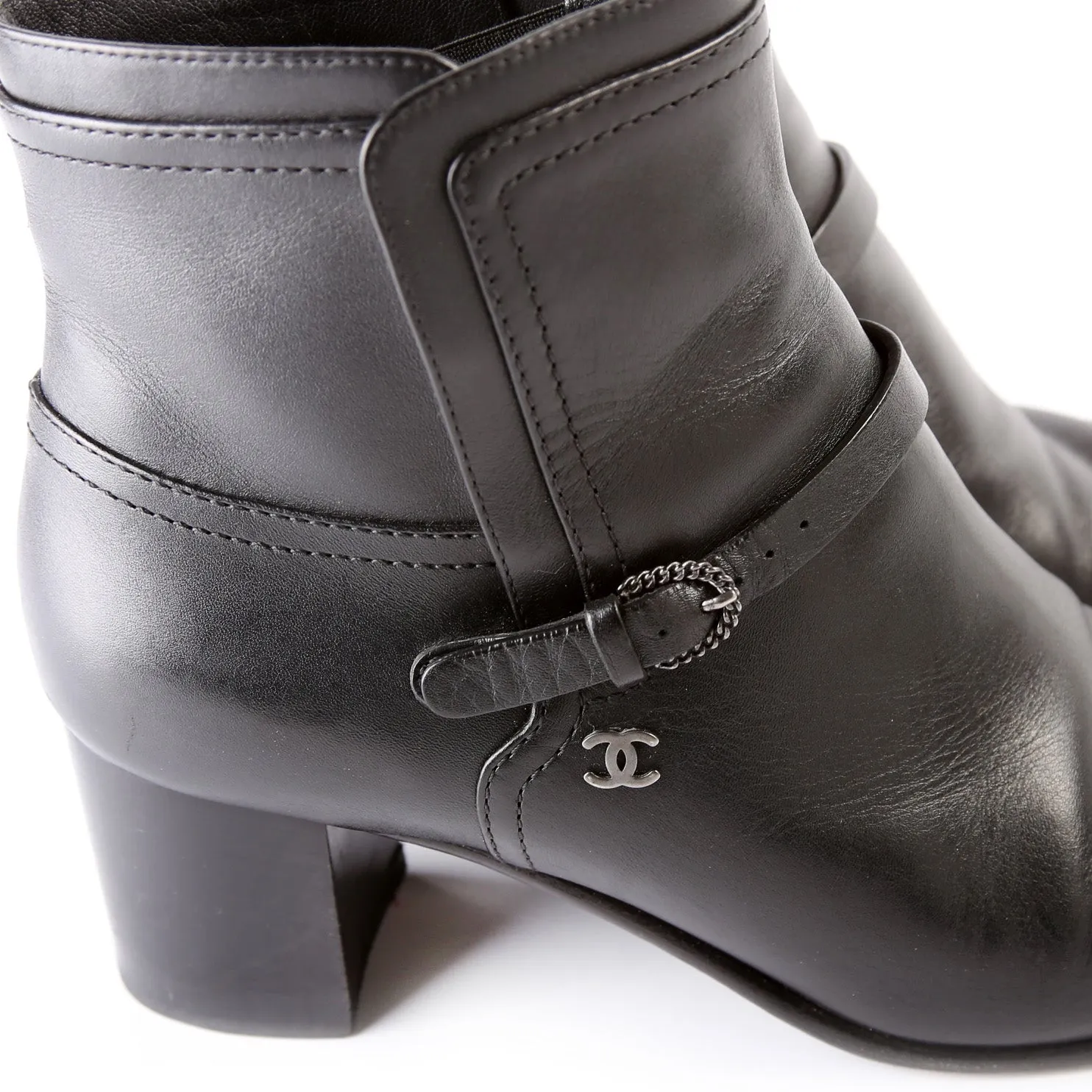 CC Cap Toe Ankle Booties Size 37
