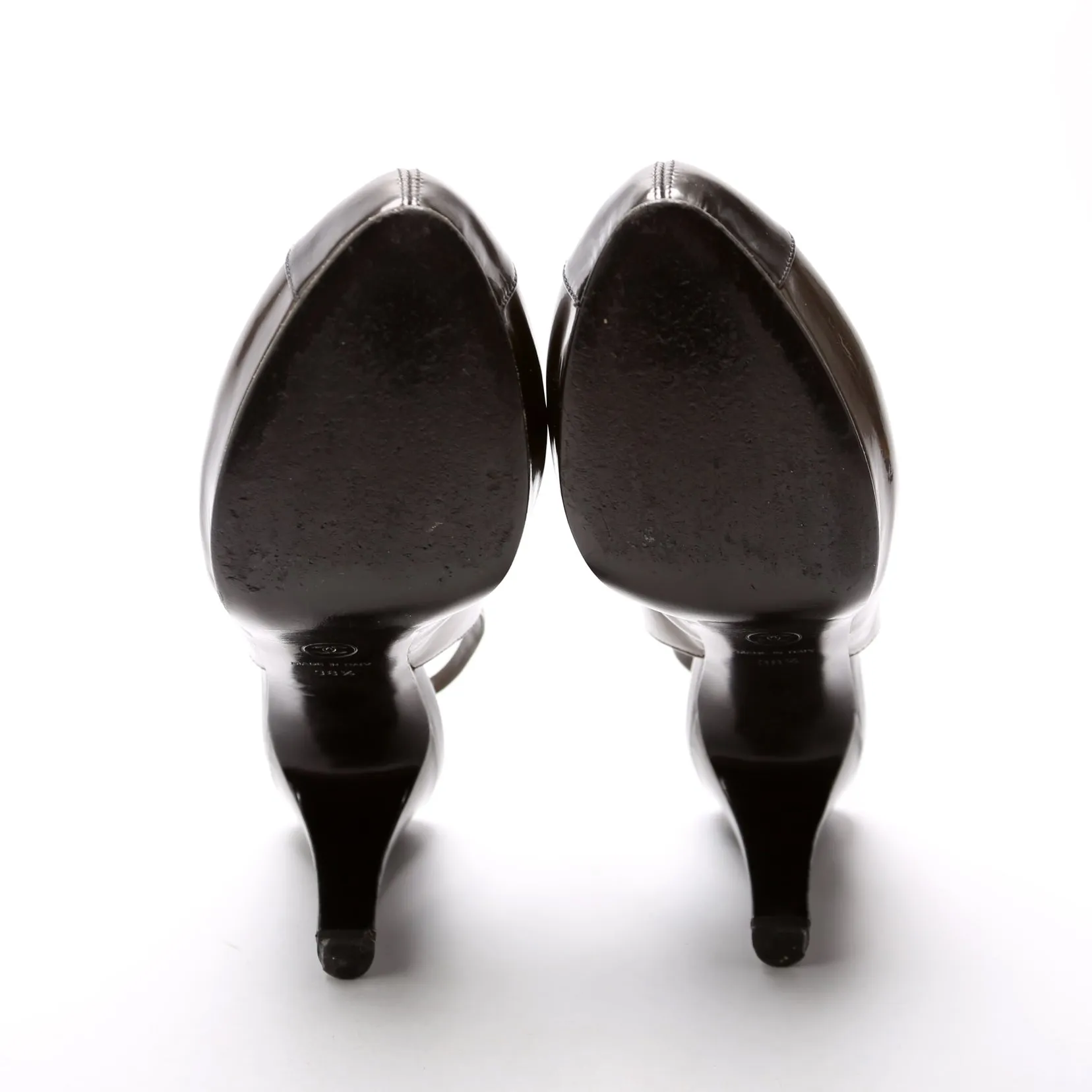CC Cap Toe Slingback Pumps Size 38.5